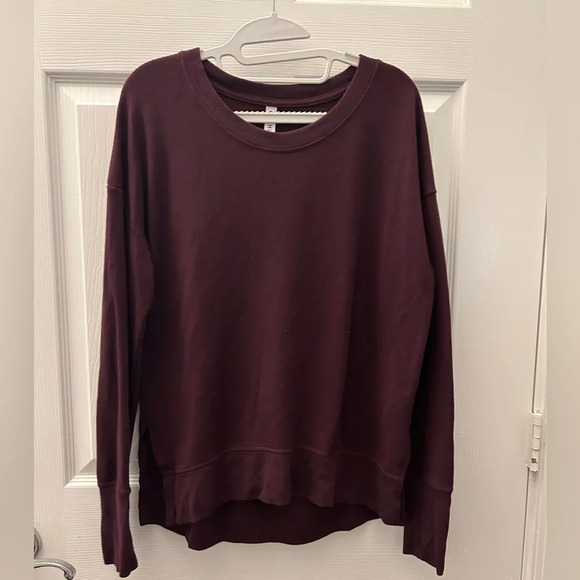 Athleta Coaster Luxe Sweatshirt  Oversized size L - Picture 1 of 5